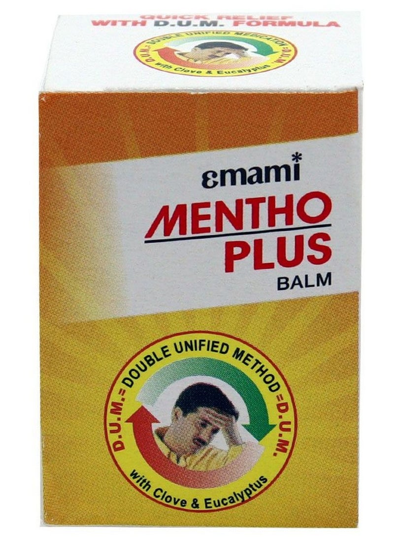 emami Mentho Plus Balm With Clove & Eucalyptus 9G - Image 1